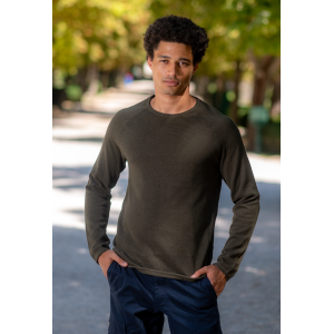 Μπλούζα πλεκτή Jack n Jones χακί