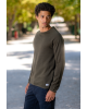 Μπλούζα πλεκτή Jack n Jones χακί ΠΛΕΚΤΕΣ