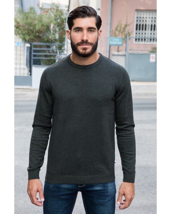 Μπλούζα Jack n Jones σε χακί Μπλούζα Jack n Jones σε χακί