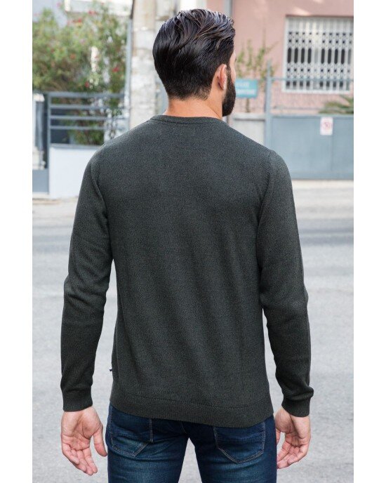 Μπλούζα Jack n Jones σε χακί Μπλούζα Jack n Jones σε χακί