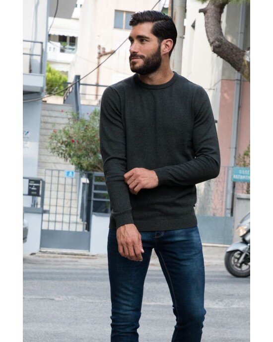 Μπλούζα Jack n Jones σε χακί Μπλούζα Jack n Jones σε χακί