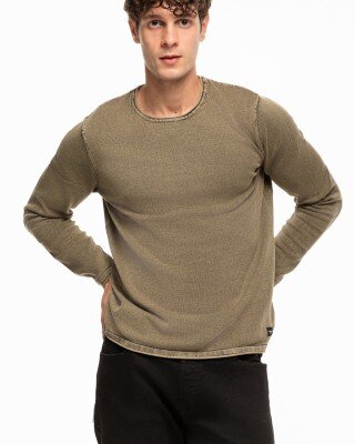 Μπλούζα Jack n Jones χακί