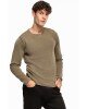 Μπλούζα Jack n Jones χακί ΠΛΕΚΤΕΣ