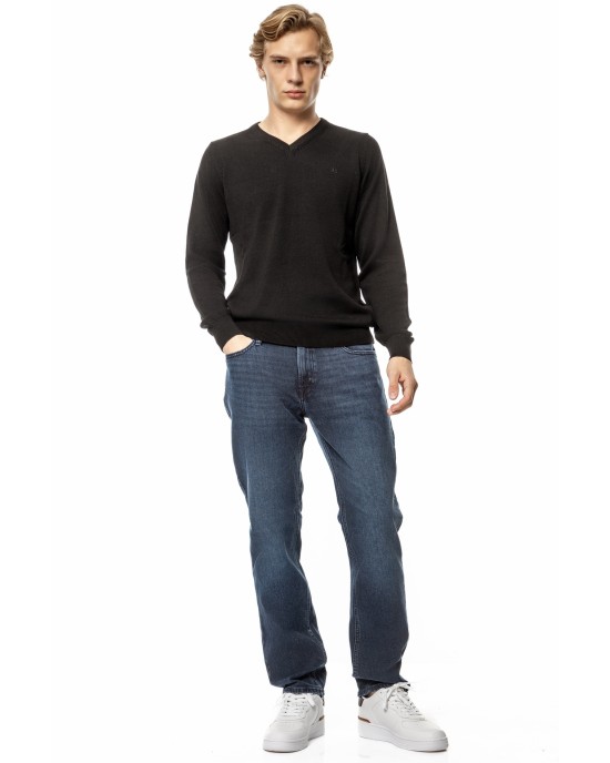 Μπλούζα πλεκτή Artisti Italiani μαύρη ΠΛΕΚΤΕΣ