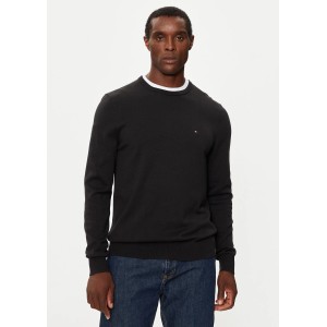 Μπλούζα πλεκτή Tommy Hilfiger μαύρο