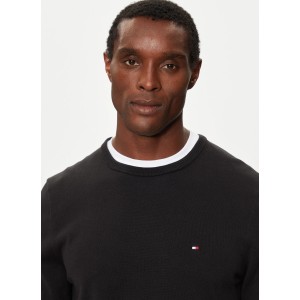 Μπλούζα πλεκτή Tommy Hilfiger μαύρο