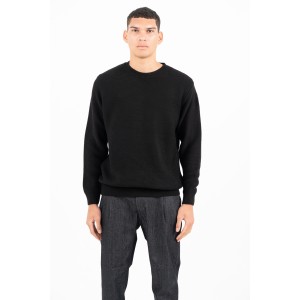 Μπλούζα πλεκτή Vittorio μαύρη