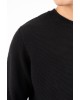 Μπλούζα πλεκτή Vittorio μαύρη ΠΛΕΚΤΕΣ