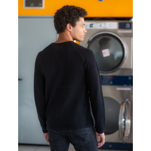 Μπλούζα πλεκτή JacknJones μαύρη