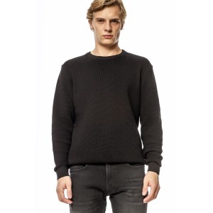 Μπλούζα πλεκτή Artisti Italiani μαύρη