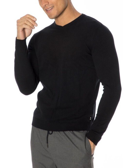 Μπλούζα Jack n Jones μαύρη Μπλούζα Jack n Jones μαύρη