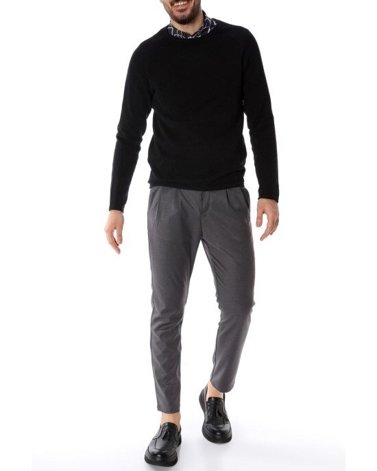 Μπλούζα Jack n Jones μαύρη Μπλούζα Jack n Jones μαύρη