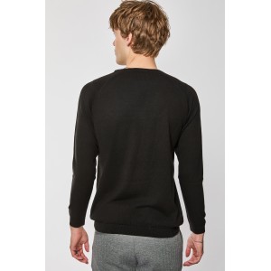 Μπλούζα πλεκτή Artisti Italiani μαύρη