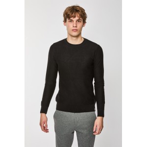 Μπλούζα πλεκτή Artisti Italiani μαύρη