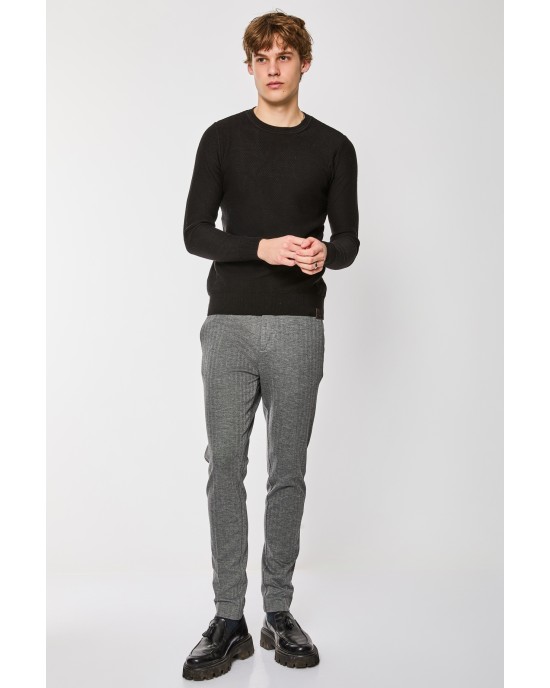 Μπλούζα πλεκτή Artisti Italiani μαύρη ΠΛΕΚΤΕΣ