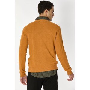 Μπλούζα πλεκτή Marcus μουσταρδί