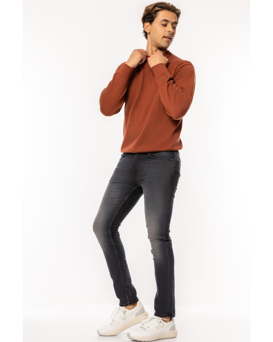 Μπλούζα πλεκτή Calvin Klein κεραμιδί ΠΛΕΚΤΕΣ