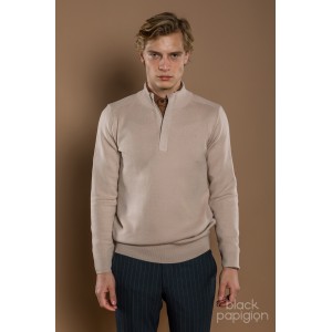 Μπλούζα πλεκτή Artisti Italiani μπεζ