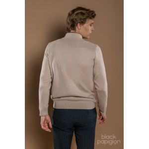 Μπλούζα πλεκτή Artisti Italiani μπεζ