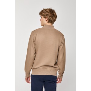 Μπλούζα πλεκτή Lexton μπεζ