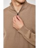 Μπλούζα πλεκτή Lexton μπεζ ΠΛΕΚΤΕΣ