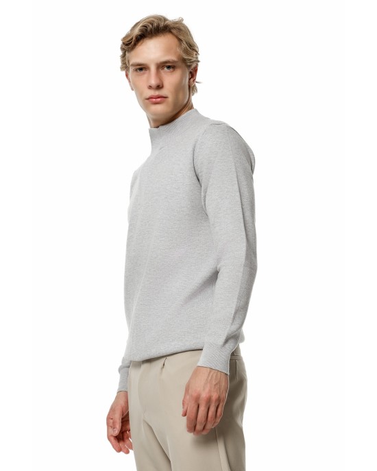 Μπλούζα πλεκτή Artisti Italiani γκρι ΠΛΕΚΤΕΣ