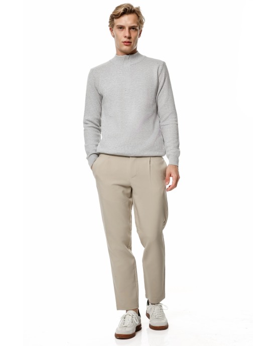 Μπλούζα πλεκτή Artisti Italiani γκρι ΠΛΕΚΤΕΣ