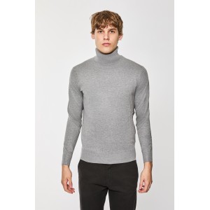 Μπλούζα πλεκτή Over/D γκρι