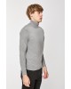 Μπλούζα πλεκτή Over/D γκρι ΠΛΕΚΤΕΣ