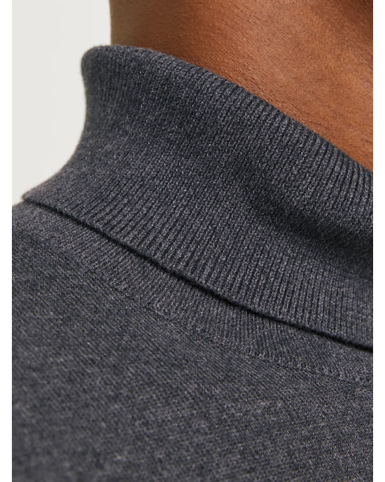 Μπλούζα Jack n Jones γκρι ΠΛΕΚΤΕΣ
