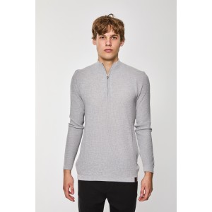 Μπλούζα πλεκτή Artisti Italiani γκρι