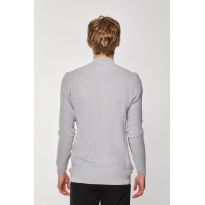 Μπλούζα πλεκτή Artisti Italiani γκρι