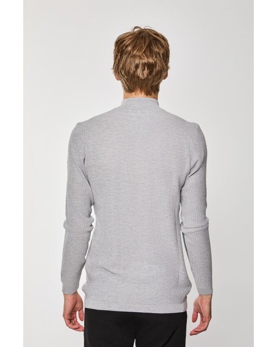 Μπλούζα πλεκτή Artisti Italiani γκρι ΠΛΕΚΤΕΣ