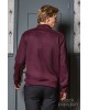 Μπλούζα πλεκτή Lexton μπορντό ΠΛΕΚΤΕΣ