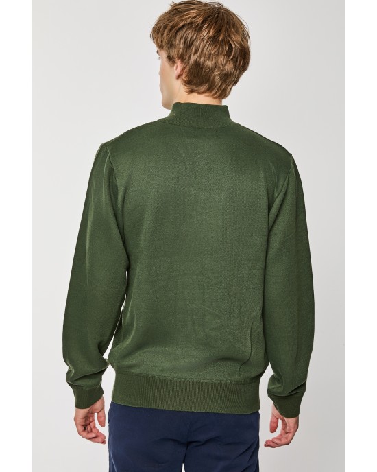 Μπλούζα πλεκτή Lexton πράσινο ΠΛΕΚΤΕΣ