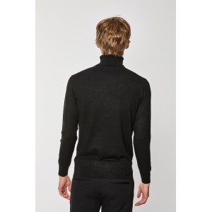 Μπλούζα πλεκτή Over/D μαύρη