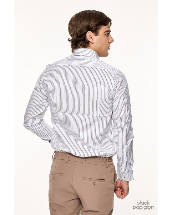 Πουκάμισο Artisti Italiani άσπρο SLIM FIT