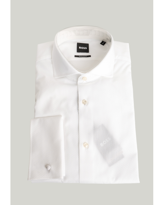 Πουκάμισο Boss άσπρο SLIM FIT