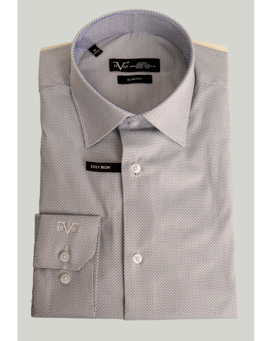 Πουκάμισο 19V69 Italia Versace Abbigliamento άσπρο SLIM FIT