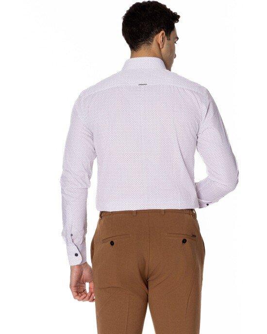 Πουκάμισο Vittorio ασπρο SLIM FIT