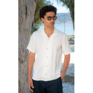 Πουκάμισο 19V69 Italia Versace Abbigliamento άσπρο