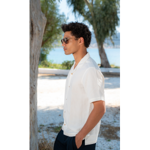 Πουκάμισο 19V69 Italia Versace Abbigliamento άσπρο