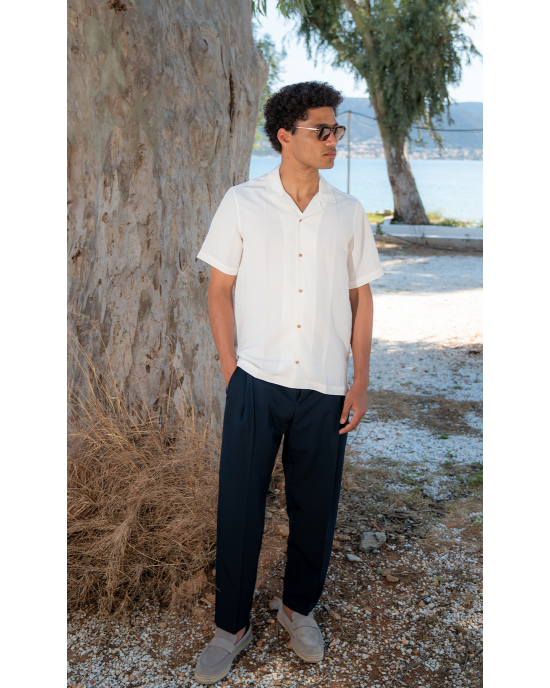 Πουκάμισο 19V69 Italia Versace Abbigliamento άσπρο SLIM FIT