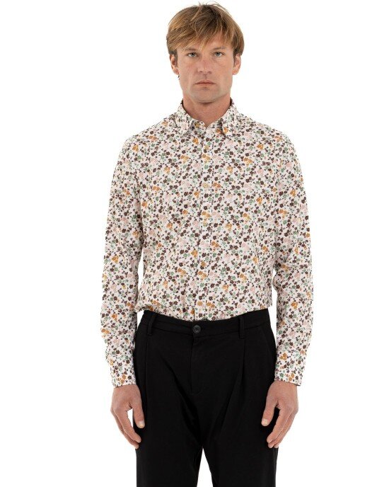 Πουκάμισο Vittorio άσπρο SLIM FIT
