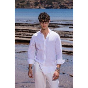 Πουκάμισο Vittorio άσπρο