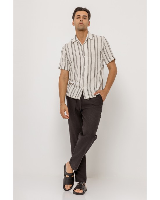 Πουκάμισο Vittorio άσπρο SLIM FIT