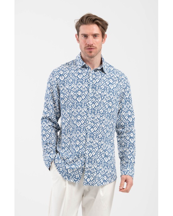 Πουκάμισο Vittorio άσπρο SLIM FIT