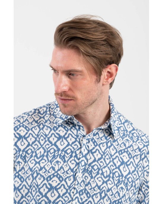 Πουκάμισο Vittorio άσπρο SLIM FIT