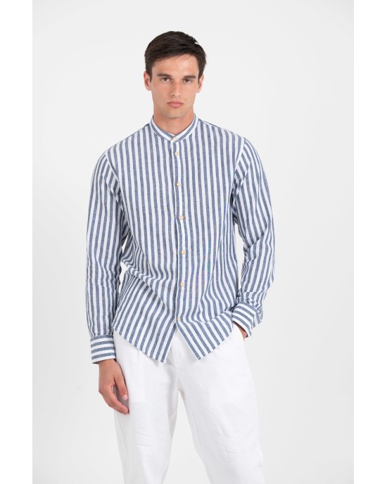 Πουκάμισο Vittorio άσπρο SLIM FIT