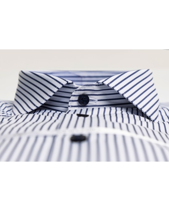 Πουκάμισο Vittorio άσπρο SLIM FIT